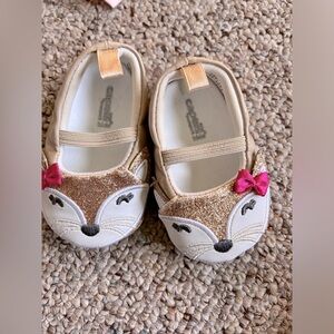 Baby slip on flats